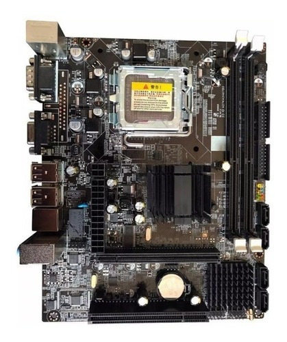 Placa Mãe Duex Dx G41z Chipset Intel G41 Ddr3 Lga 775 1º G