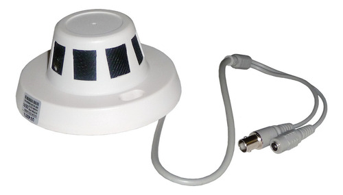 Cámara JR-CS1 De Cctv J R Diseño De Espía Sensor De Humo Interiores Color Blanco