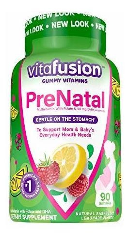 Vitafusion Prenatal Gummy Vitamins, 90 Unidades (el Empaqu