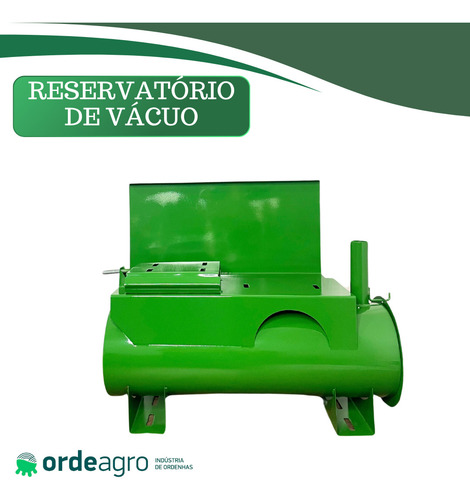 Deposito Reservatporio Para Vacúo 25lt P/ordenha Balde Ao Pé