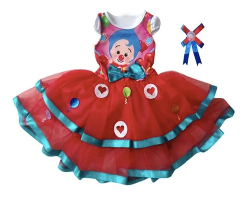 Hermoso Vestido De Plim Plim Para Niña