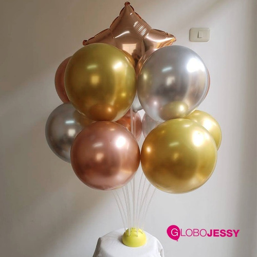 Soporte De Globos Para No Usar Gas Helio De 1mts
