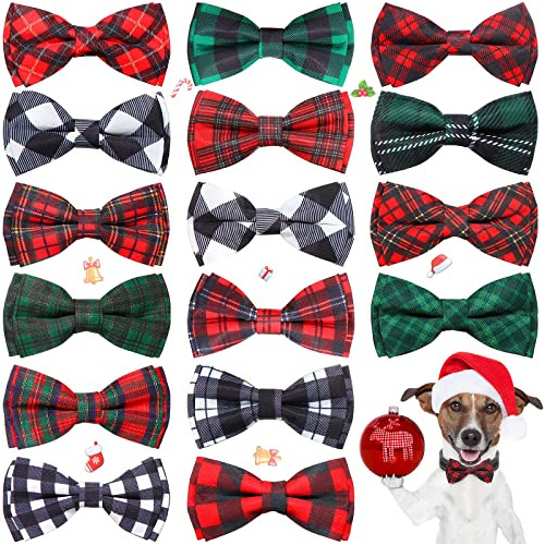 16 Pcs Accesorios De Collar De Corbata De Navidad De In...