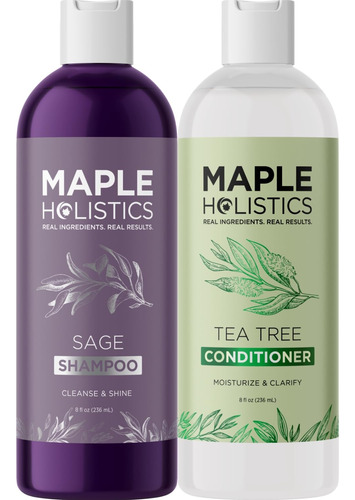 Set De ChampĂș Y Acondicionador Maple Holistics Tea Tree