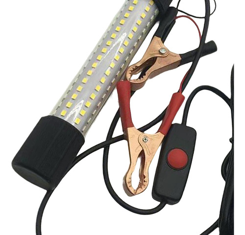 Luz De Pesca Sumergible Led De Aluminio, Lámpara Submarina D