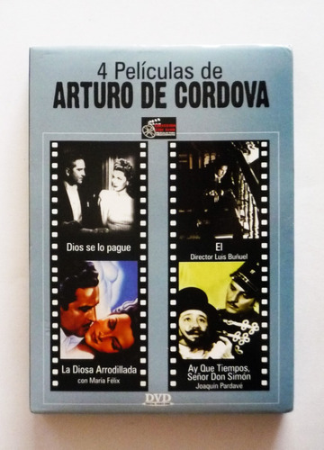 4 Peliculas De Arturo De Cordova - Dvd Video