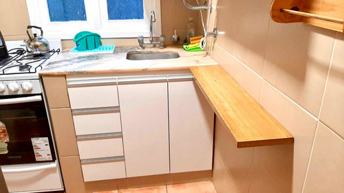 Imagen 7 de 14 de Cálido Departamento De 2 Ambientes Con Cochera, Patio Y Parrilla Propia En Pb, En Punta Mogotes Mar Del Plata