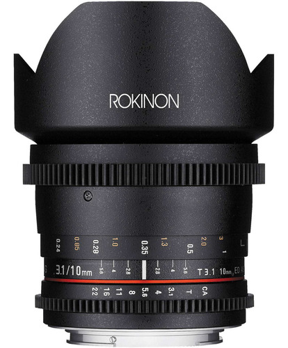 Rokinon 10mm T3.1 Cine Lens For Sony A Mount