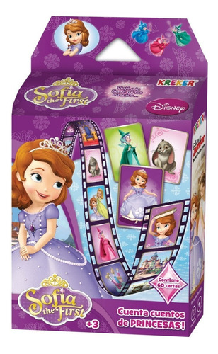 Juego Didactico Con Cartas Princesa Sofia Disney Kreker