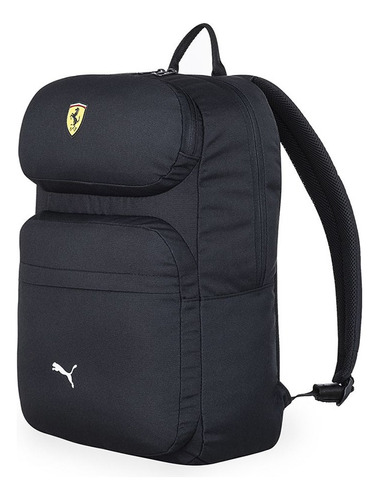 Mochila Puma Ferrari Race Reforzada Calidad Premium Color Negro Diseño De La Tela Lisa