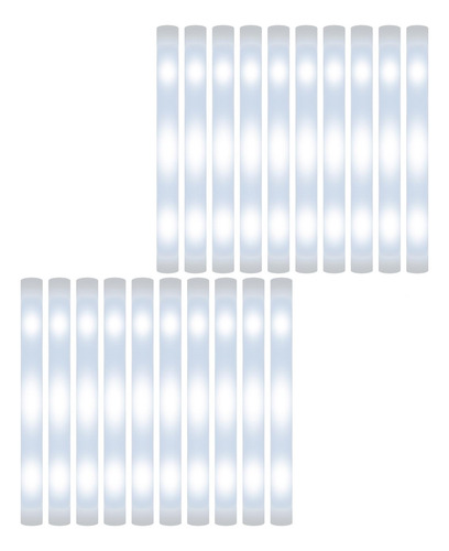 Barras Luminosas Led, Barras De Espuma Iluminadas 20 Piezas