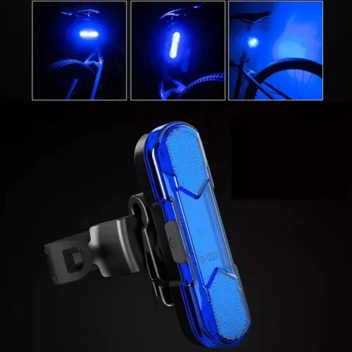Luz Trasera Bicicleta 50 Lumines Carga Usb