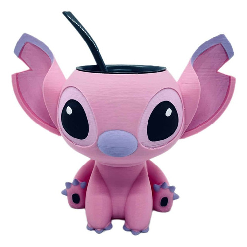 Pack Mayorista Mate Stitch Cuerpo Entero X5 Incluye Bombilla