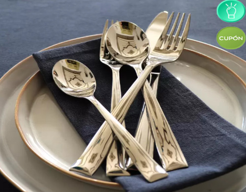 Juego Cubiertos Acero Inoxidable Gourmet Setting Wheat 20pz