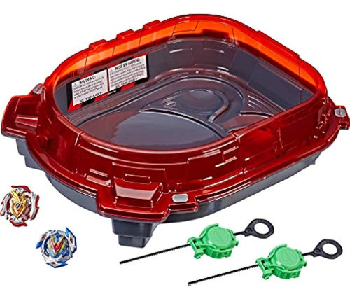 Beyblade Burst Turbo Slingshock Rail Rush Battle Set: Juego 