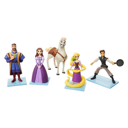Imagen 1 de 7 de Set De Figuras Rapunzel
