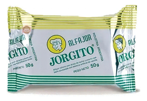 Alfajor Jorgito Blanco X 24 Unidades 