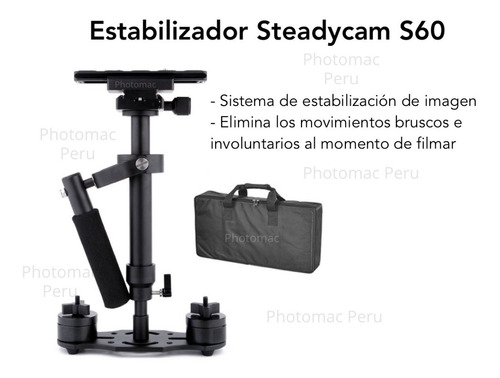 Estabilizador De Camara Steadycam S60 Envio Gratis