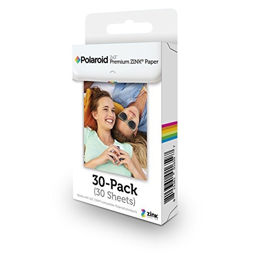 Papel Fotográfico Zink Premium Polaroid De 2x3 Pulgadas Par