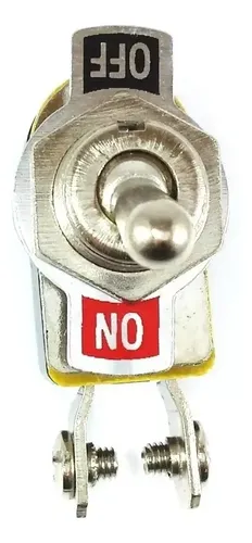 Kit 2 Chave Tic Tac Metal On/off - 2t - 2p - 3a Knh-1s 250v