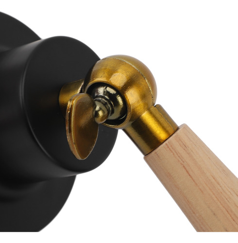 Lámpara De Pared Regulable Enchufable Con Ángulo De Anillo A