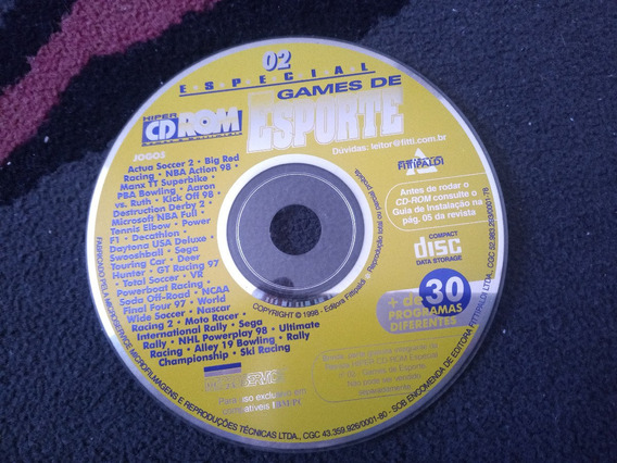 Cd Rom Jogos De Corrida Original