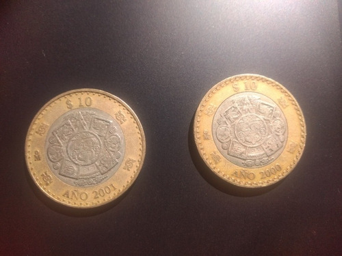 Moneda De $10 Pesos 