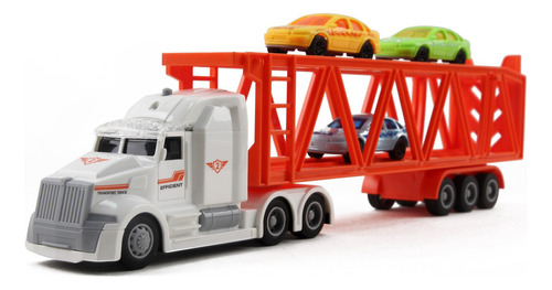 Vokodo Toy Semi Truck Trailer 3 Carrier De Automóviles 14  F