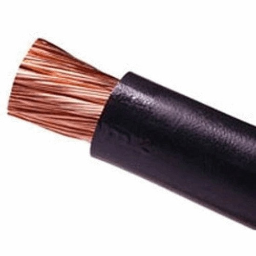 Cabo Flexível Para Solda 16mm Rolo Com 50 Metros Cobertura Preto