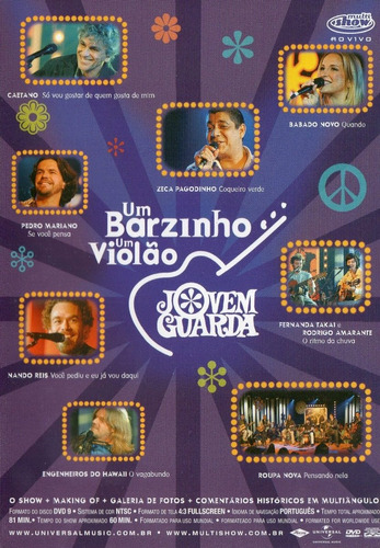 Dvd Um Barzinho Um Violão - Jovem Guarda