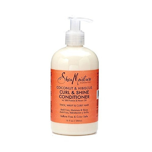 Sheamoisture 13 Oz De Coco Y Hibiscus Curl Acondicionador Y 