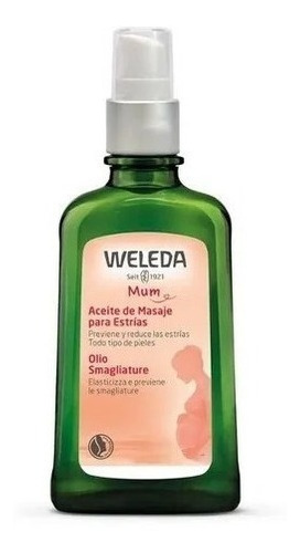 Aceite Para Masaje Para Estrías Weleda Pregnancy Oil Vegano