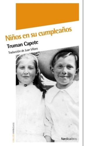 Libro Niños En Su Cumpleaños - Truman Capote
