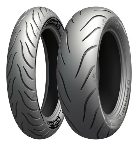 Llantas 130/80b17 + 180/65b16 Michelin Commander Iii Trng +