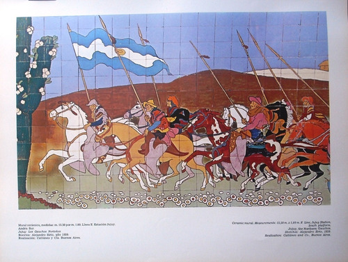 Posters Originales De Los Murales Del Subte Cantidad: 6 (Usado)