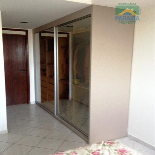 Imagem 4 de 11 de Apartamento Residencial À Venda, Manaíra, João Pessoa - Ap0227. - Ap0227