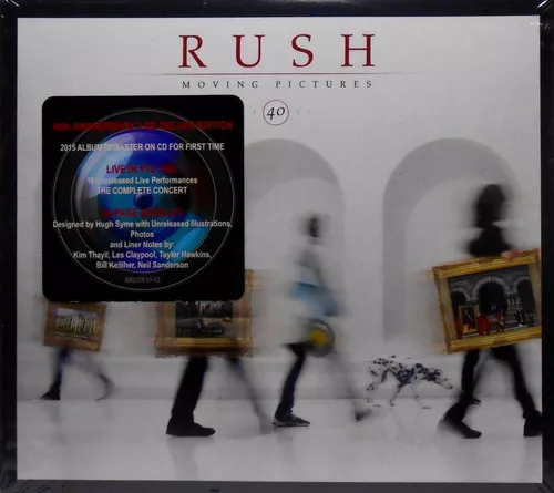 Rush Moving Pictures 40th Anniversary 3 Cd Nuevo 2022