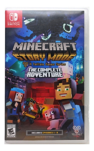 Minecraft Story Mode The Complete Adventure Nintendo Switch (Reacondicionado)