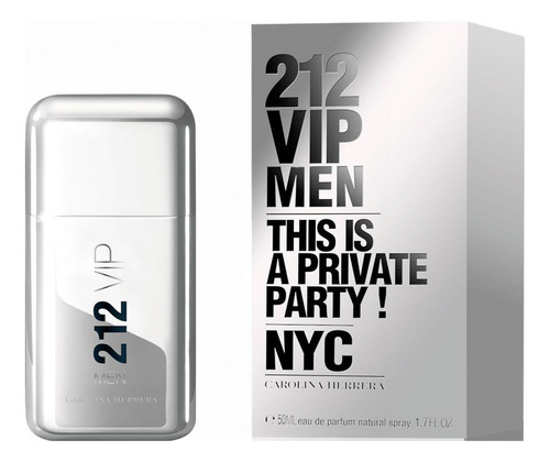 212 Vip Men Carolina Herrera Masculino Edt 50ml