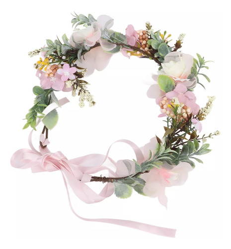 Diadema De Flores Para Fiesta De Bodas