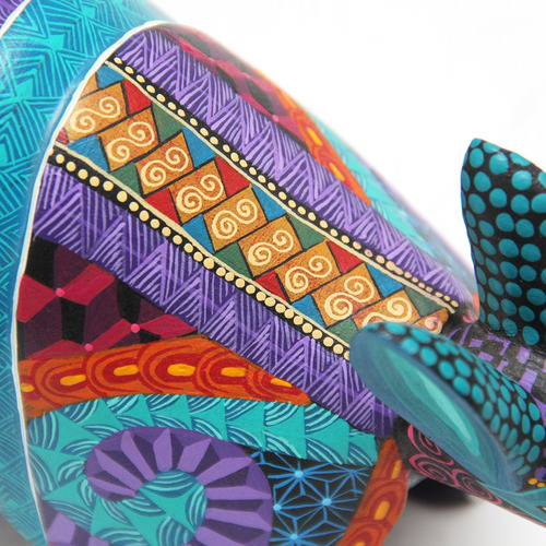 Alebrije Armadillo De Madera Tallada, Aripo