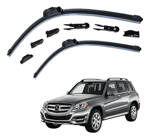 2 Plumas Limpiaparabrisas P/ Mercedes Benz Glk300 2013