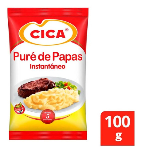 Pure De Papas Instantaneo Cica X 100 Gr