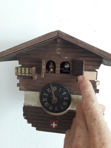 Antiguo Reloj Cucu Musical Original De Colección (Usado)