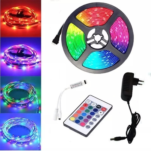 Tira De Luces Led Rgb Profesional 5 Metros