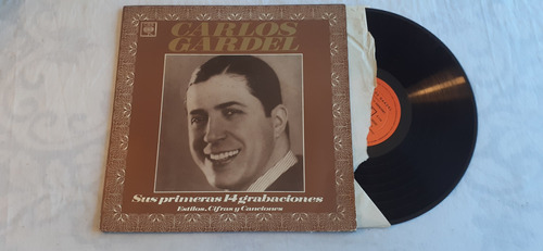 Carlos Gardel Sus Primeras 14 Grabaciones Promo Vinilo Vg