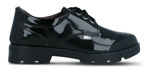 Zapatos Escolares Mocasines Vestir Charol Rilo Ni a 15.0