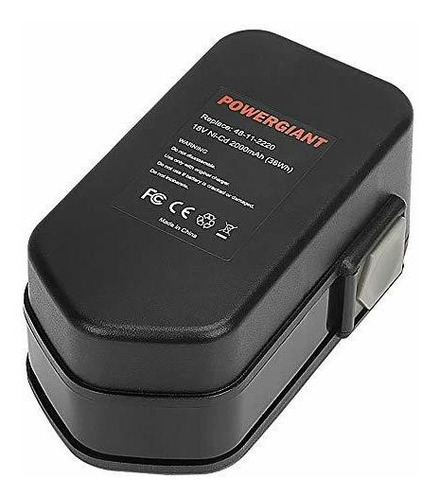 Powergiant 18v 2000mah Ni Cd Bateria Repuesto Para