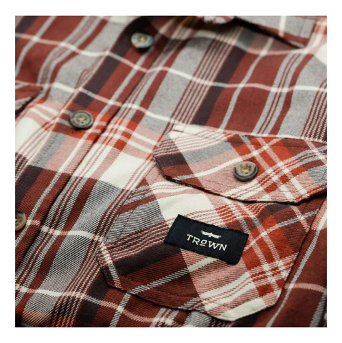 Camisa Leñadora Trown Abrigada Cuadros Regular - Salas