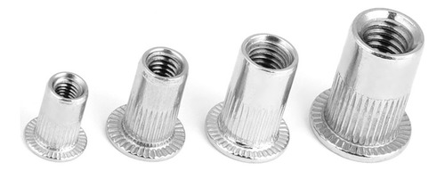 200 Piezas De Inserto Roscado M3, M4, M5, M6 304 De Acero In